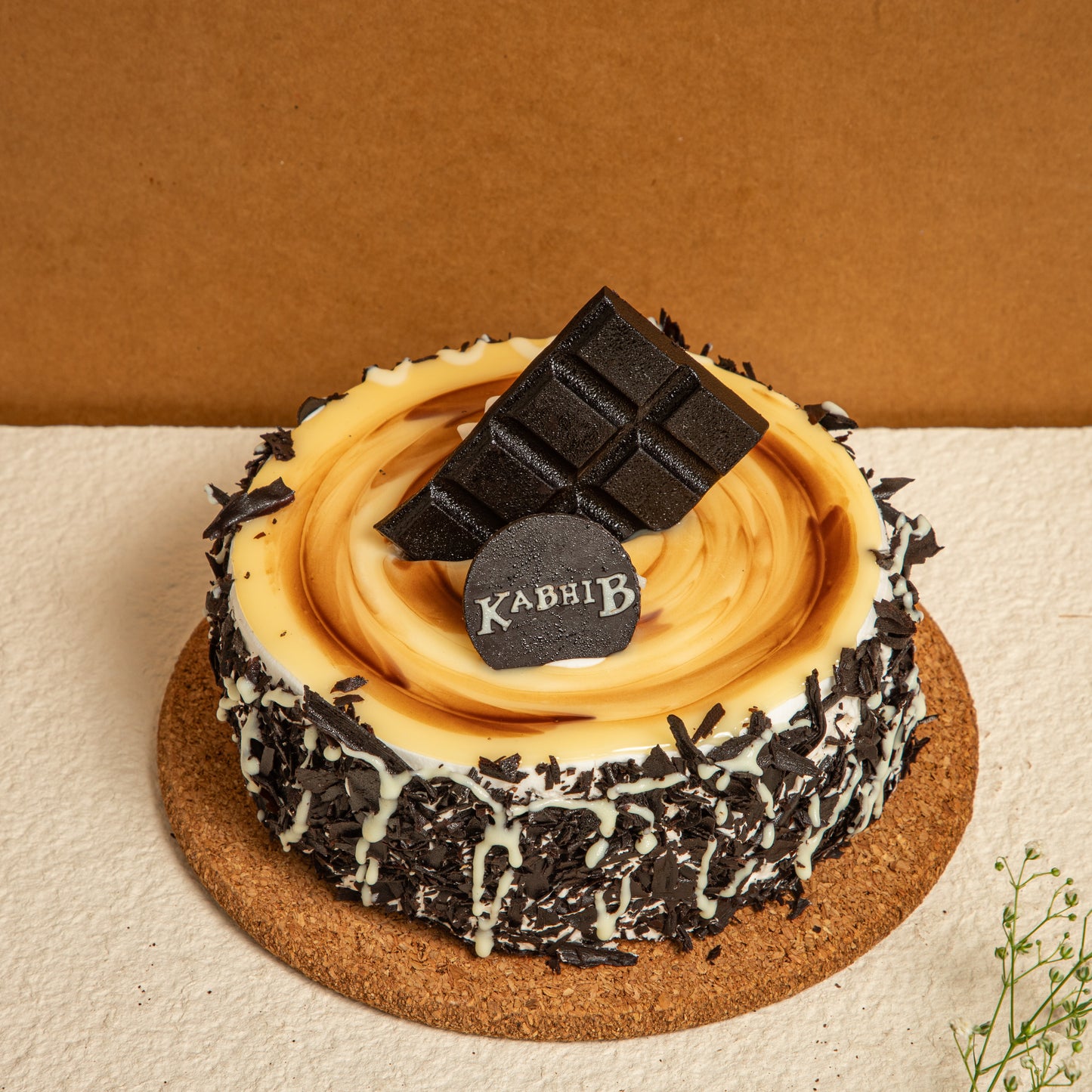 Chocolate Caremal Cake - KabhiB