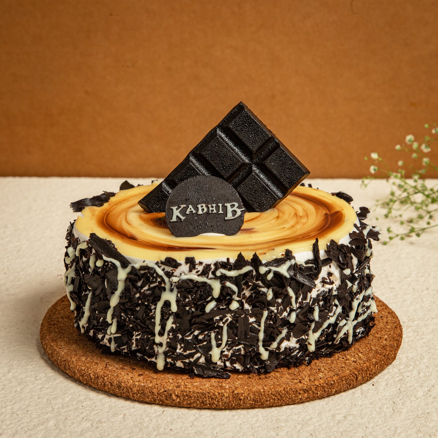 Chocolate Caremal Cake - KabhiB