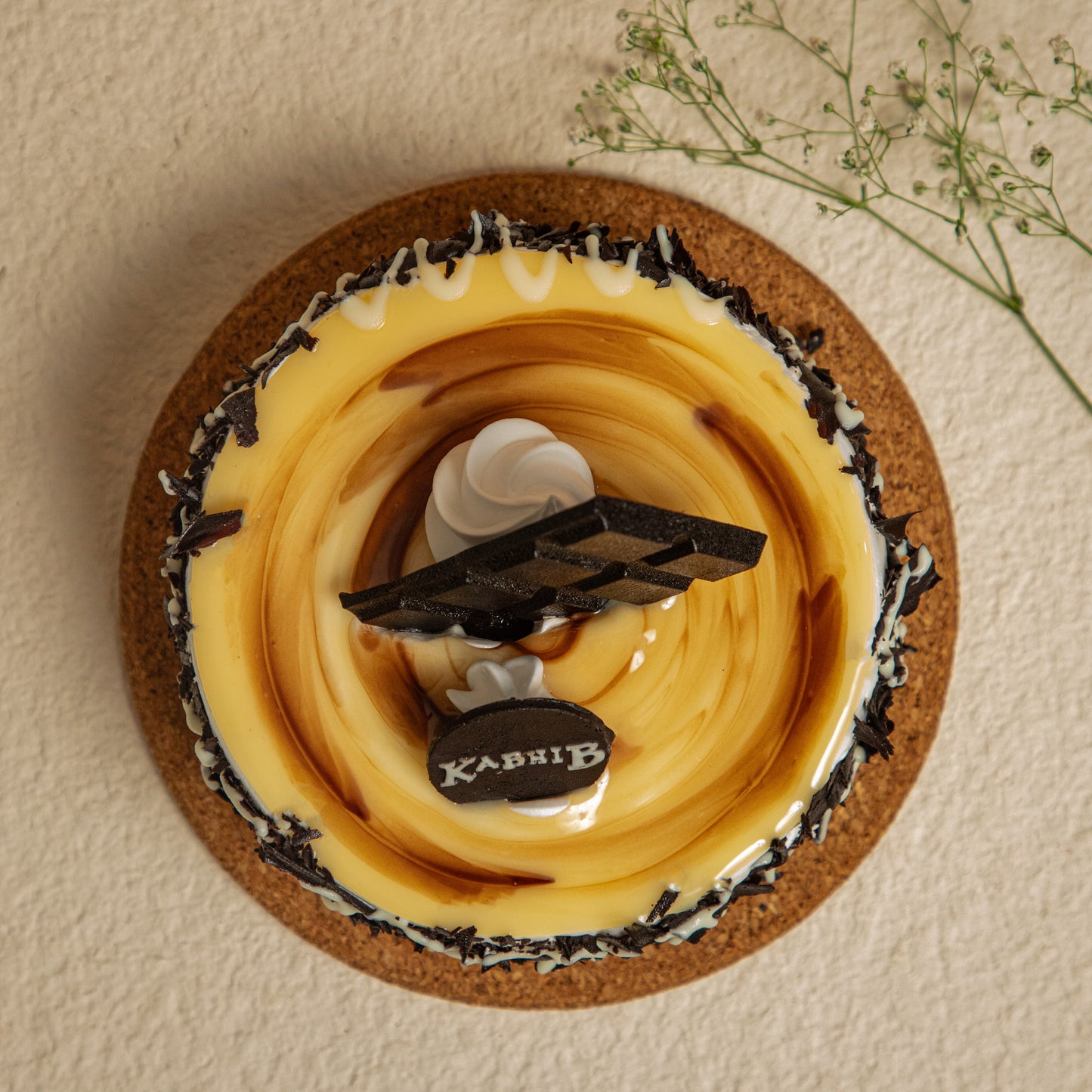 Chocolate Caremal Cake - KabhiB