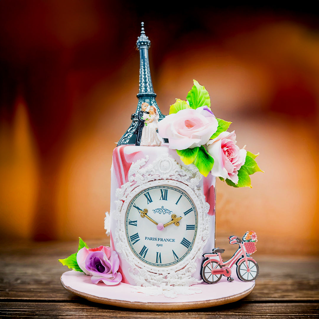 EVENING IN PARIS FONDANT CAKE