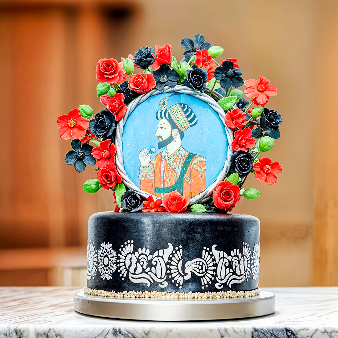 MAJESTIC RAJA RANI FONDANT CAKE