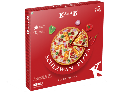 schezwan paneer pizza