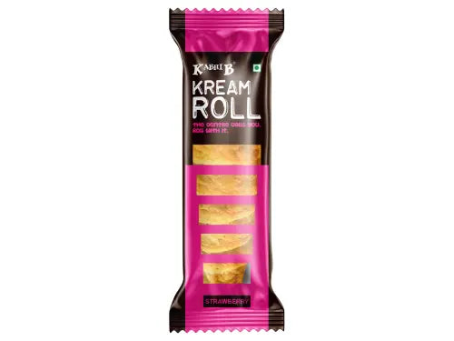 Strawberry Cream Roll 50g