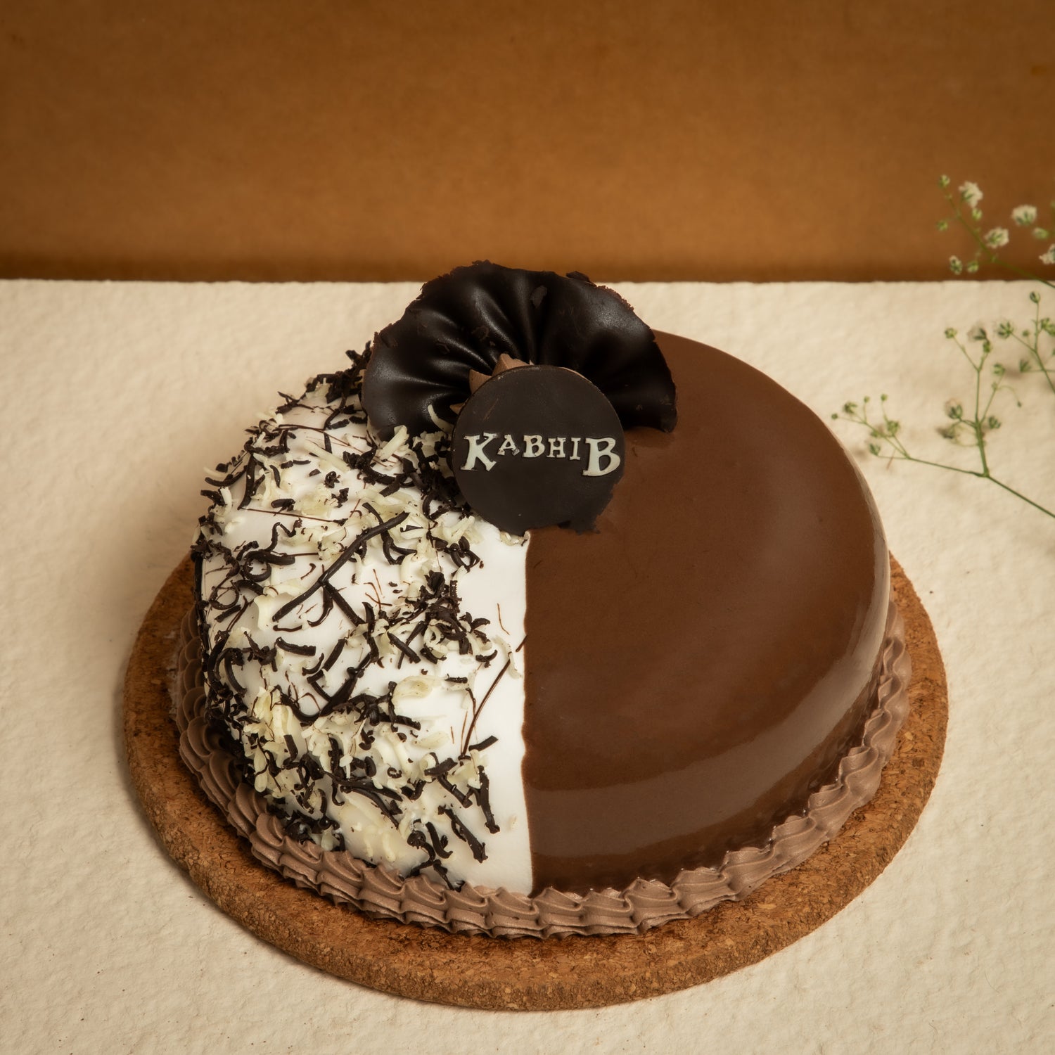 Black N White Cake - KabhiB 