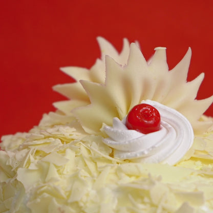 White Forest Cake