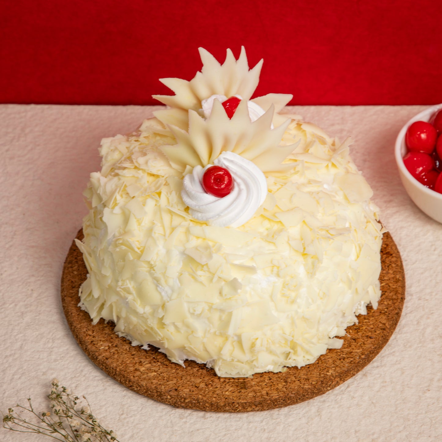 White Forest Cake - KabhiB 