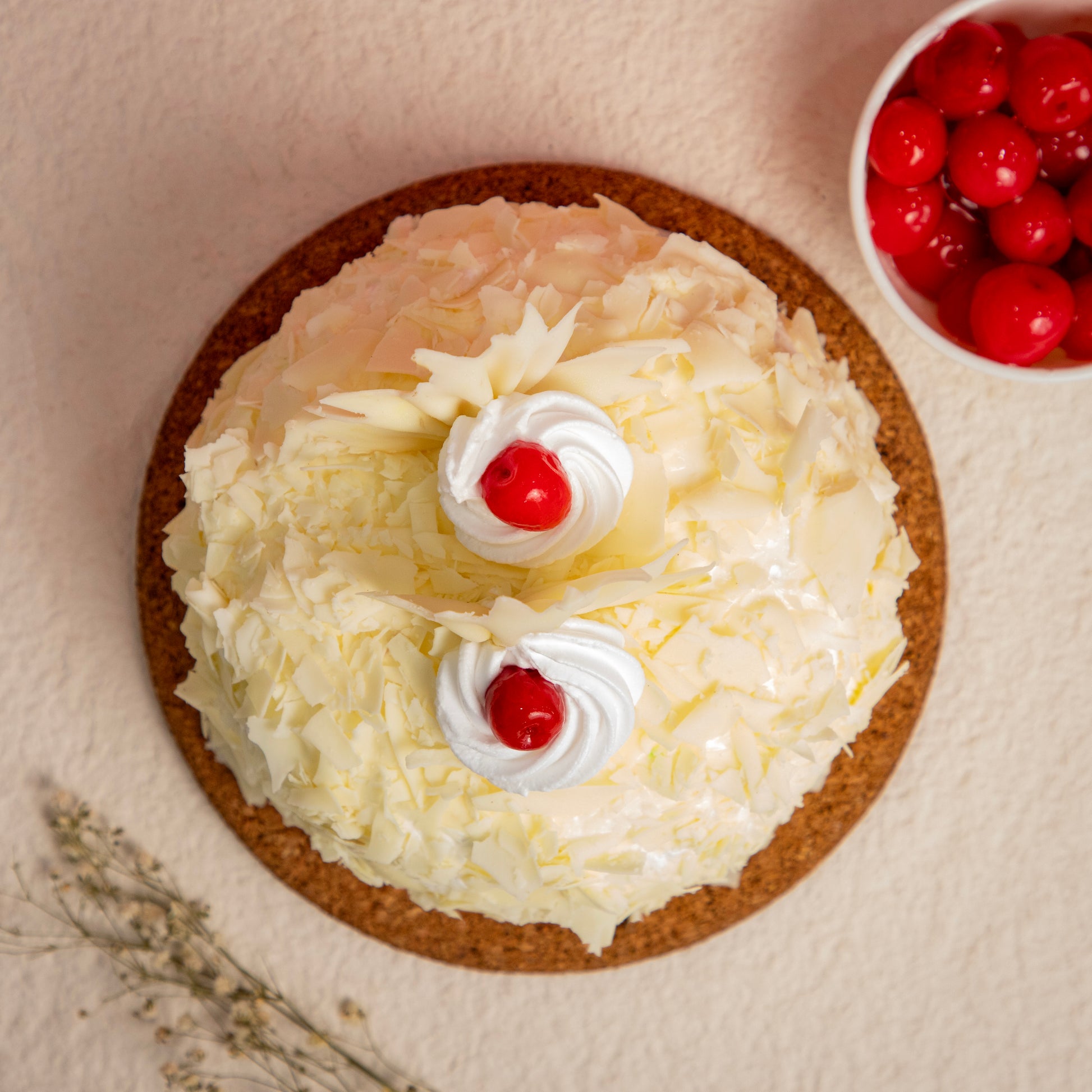 White Forest Cake - KabhiB 