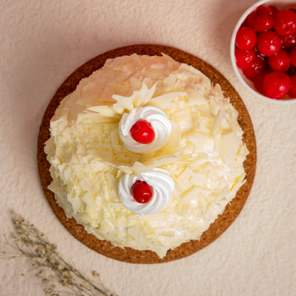 White Forest Cake - KabhiB 